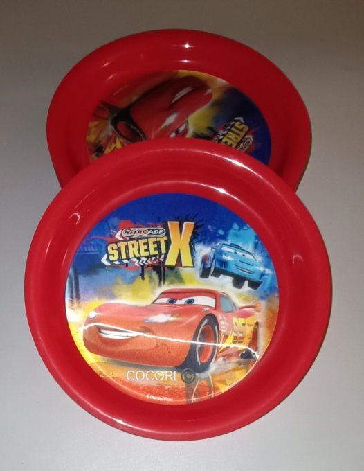 Lot de 10 assiettes plates Disney Cars