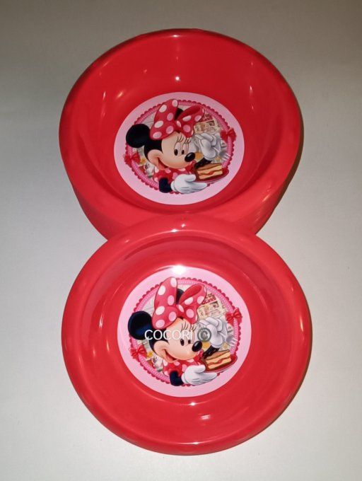 Lot Revendeur 15 Assiettes Creuses Disney Minnie